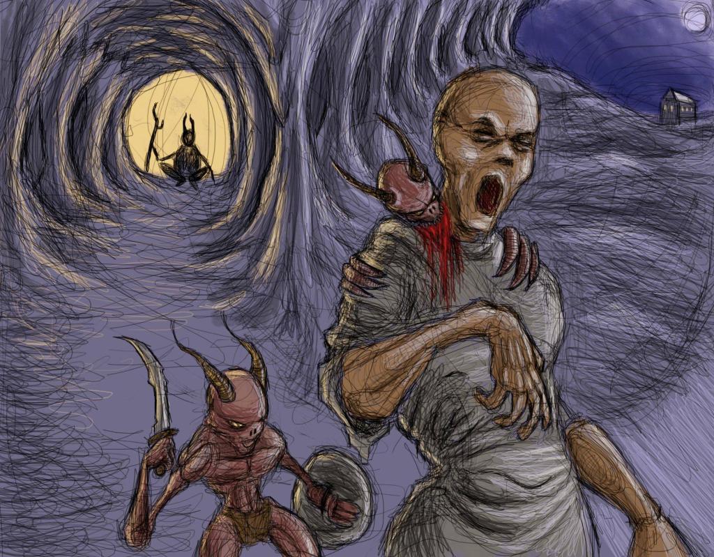 8 Feb: A villager gets ambushed by Fallen